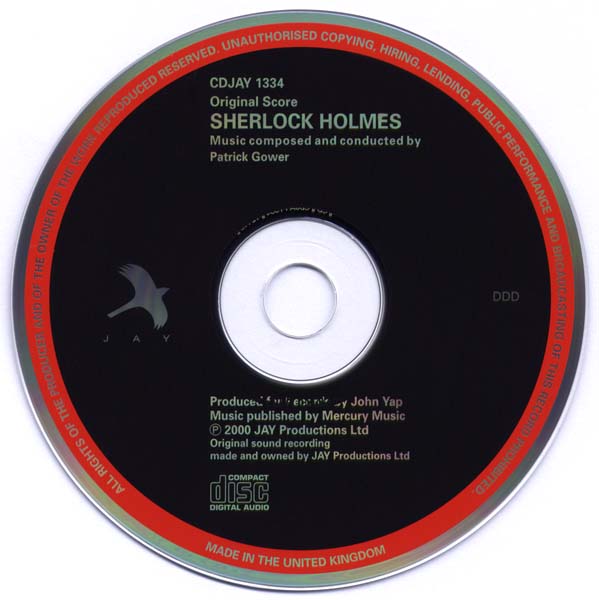 电影原声 – 2000 – Sherlock Holmes 夏洛克・福尔摩斯 [CDJAY 1334][英国版][WAV+CUE]