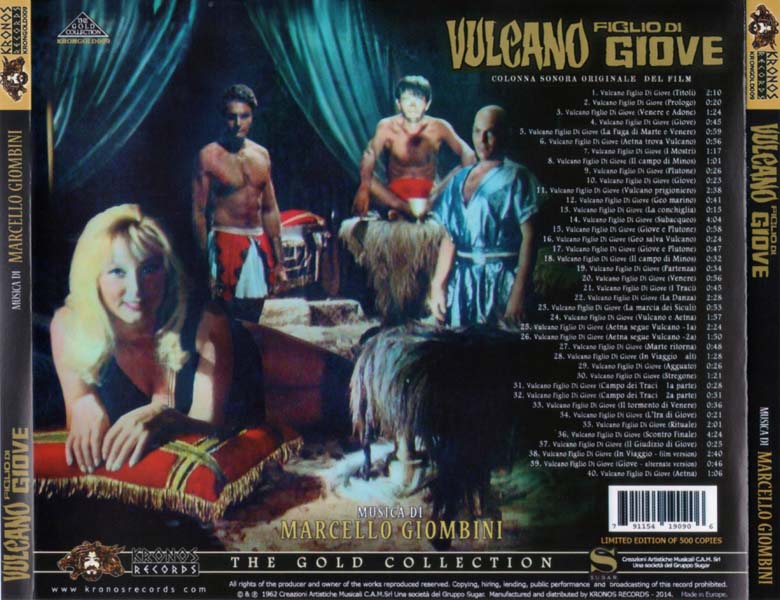 电影原声 – 2014 – Vulcano Figlio Di GIove 火神之子 [791154190906][欧版][WAV+CUE]