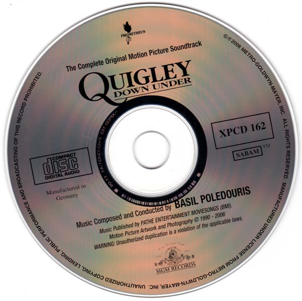 电影原声 – 1990 – Quigley Down Under 异乡游侠 [XPCD 162][德国版][WAV+CUE]