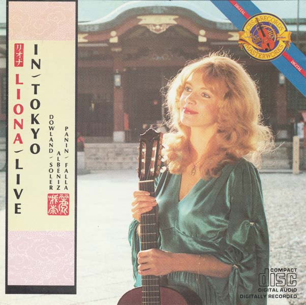 Liona Boyd 莉奥娜・博伊德 – 1984 – Liona Live In Tokyo [MK 39031][美国版][WAV+CUE]