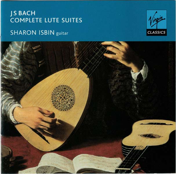 Isbin, Sharon 莎伦・伊斯宾 – 1989 – J S Bach~ Complete Lute Suites (2003)[7243 5 62198 2 3][美国版][WAV+CUE]