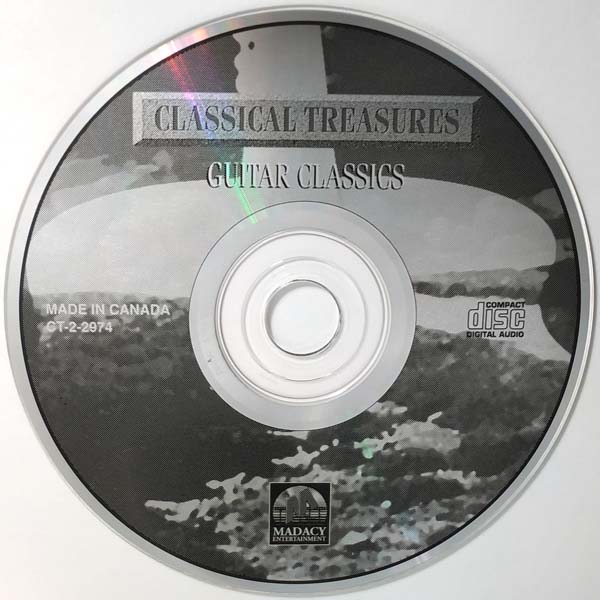 VA – 1997 – Classical Treasures – Guitar Classics – Bach [CT‑2‑2974][加拿大版][WAV+CUE]