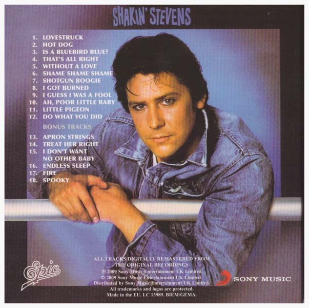 Shakin Stevens 希金斯·史蒂文斯 音乐专辑50张67CD[WAV+CUE]
