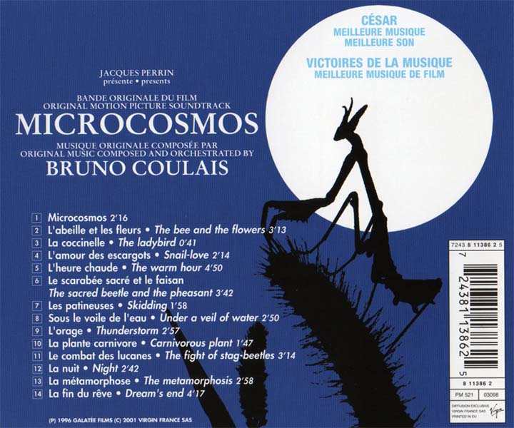 电影原声 – 2001 – Microcosmos 微观世界 [8 11386 2][欧版][WAV+CUE]