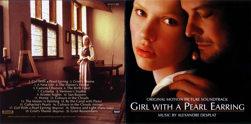 电影原声 – 2004 – Girl With A Pearl Earring 戴珍珠耳环的少女 [475 537‑2 DH][德国版][WAV+CUE]
