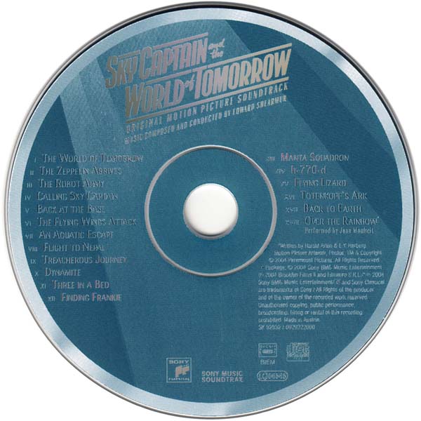电影原声 – 2004 – Sky Captain And The World Of Tomorrow 天空上尉与明日世界 [SK 92932][奥地利版][WAV+CUE]