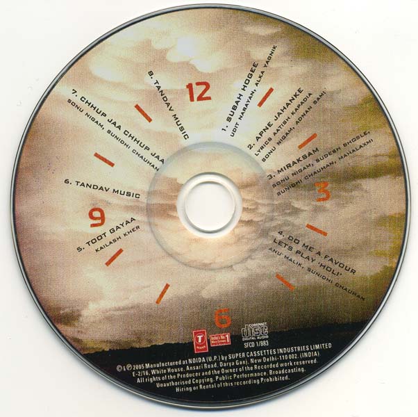 电影原声 – 2005 – Waqt 时光：与时间赛跑 [SFCD 1_883][印度版][WAV+CUE]