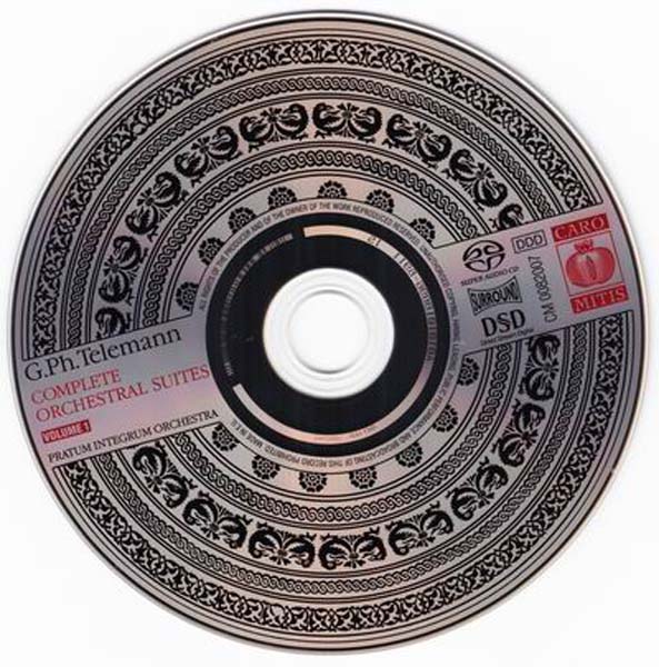 Pratum Integrum Orchestra‌ – 2008 – 泰勒曼：管弦乐组曲全集 第一卷 [SACD][CM 0082007][欧版][ISO]