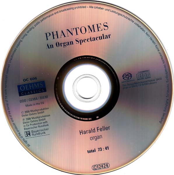 OehmsClassics – 2006 – Harald Feller – 幻影：一场管风琴盛宴 [SACD][4260034866065][欧版][ISO]