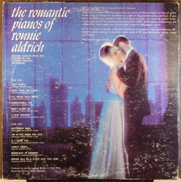 Ronnie Aldrich 罗尼·奥尔德里奇 钢琴音乐专辑25张29CD[WAV+CUE]