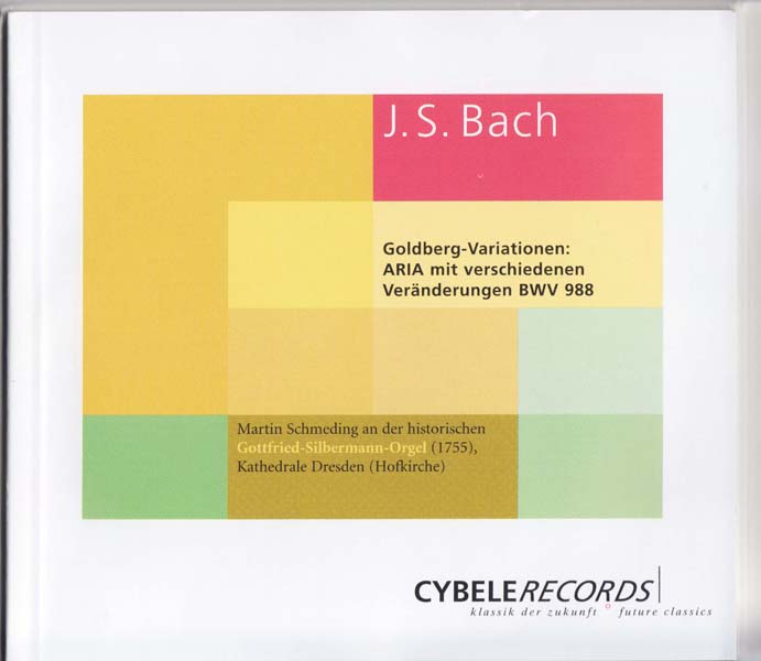 Martin Schmeding – 2009 – 约翰・塞巴斯蒂安・巴赫 – 哥德堡变奏曲 BWV 988 [SACD][CYBELE SACD 030.802][德国版][ISO]