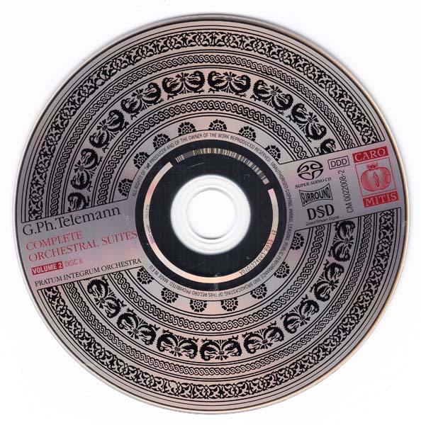 Pratum Integrum – 2009 – 泰勒曼 – 管弦乐组曲全集，第二卷 2CD [SACD][CM 0022008-2][欧版][ISO]
