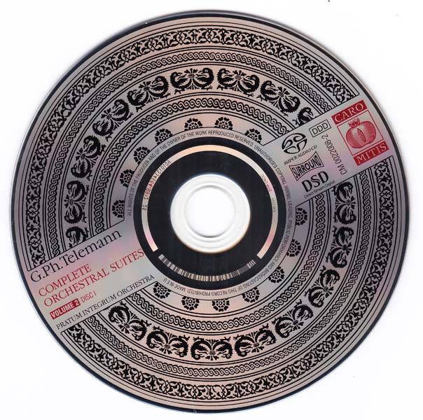 Pratum Integrum – 2009 – 泰勒曼 – 管弦乐组曲全集，第二卷 2CD [SACD][CM 0022008-2][欧版][ISO]