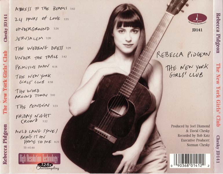 Rebecca Pidgeon 蕾贝卡 碧瑾 音乐专辑5张5CD[WAV+CUE]