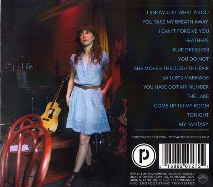 Rebecca Pidgeon 蕾贝卡 碧瑾 音乐专辑5张5CD[WAV+CUE]