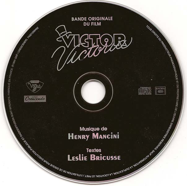 电影原声 – 1994 – Victor, Victoria 雌雄莫辨 [74321259492][法国版][WAV+CUE]