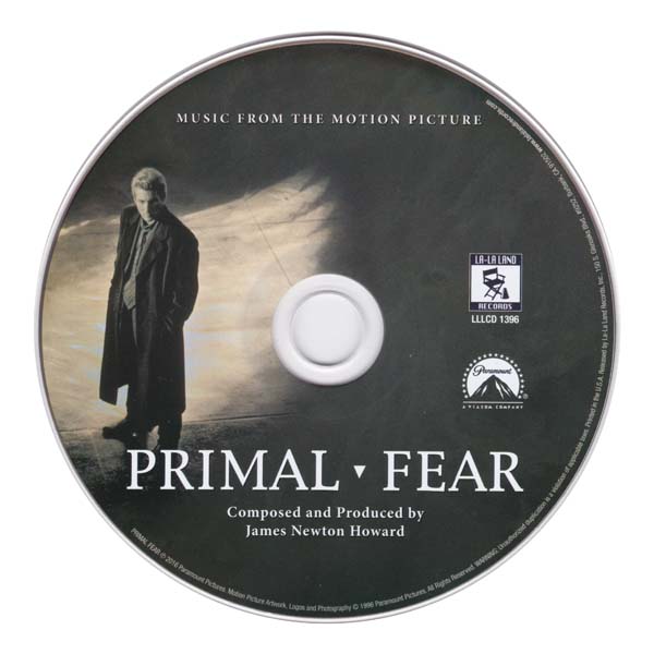 电影原声 – 1996 – Primal Fear 一级恐惧 (2016)[LLLCD 1396][限量版][美国版][WAV+CUE]
