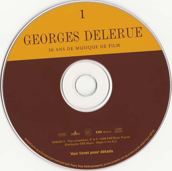电影原声 – 1998 – 30 ans de Musique de film 乔治・德勒吕：三十年电影音乐 [493538 2][法国版][WAV+CUE]