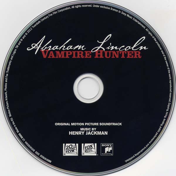 电影原声 – 2012 – Abraham Lincoln Vampire Hunter 吸血鬼猎人林肯 [88691978332][欧版][WAV+CUE]