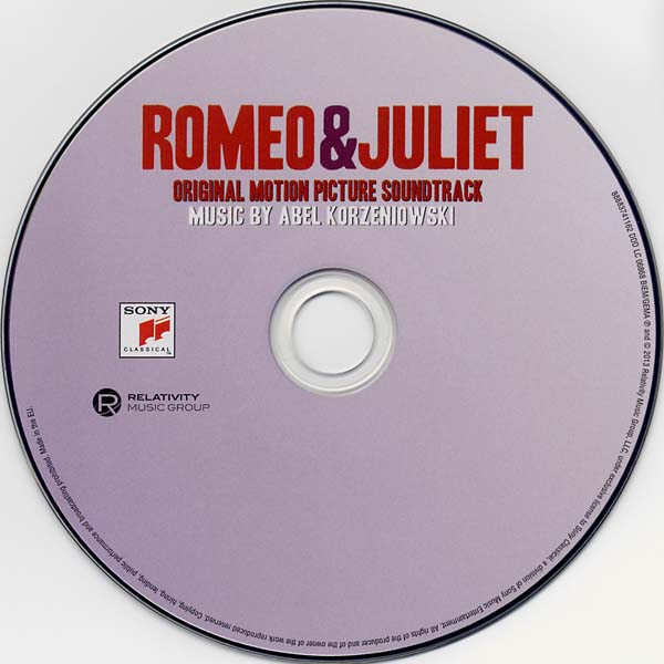 电影原声 – 2013 – Romeo & Juliet 罗密欧与朱丽叶 [88883741162][欧版][WAV+CUE]