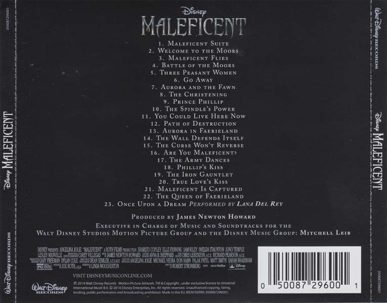 电影原声 – 2014 – Maleficent 沉睡魔咒 [050087296001][欧版][WAV+CUE]