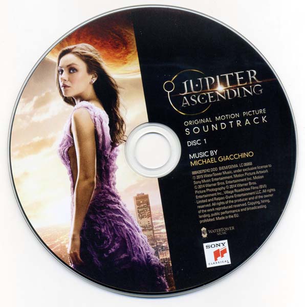电影原声 – 2015 – Jupiter Ascending 2CD 木星上行 [07822-11020-2][欧版][WAV+CUE]